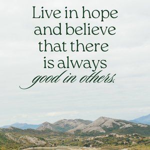 Live In Hope